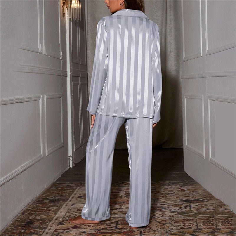 Aurora Silke Pyjamassæt til Kvinder – Luksus, Komfort og Elegance - My Store