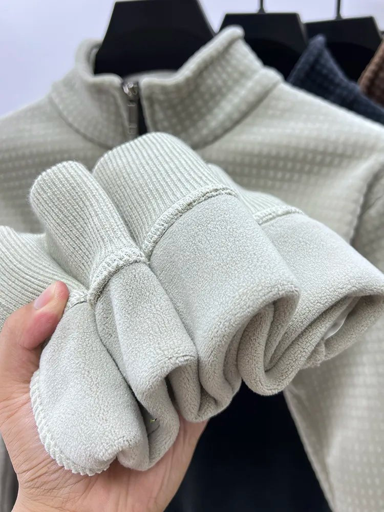 Ethan Alpaka Uld Sweater til Mænd – Varm, Blød og Stilfuld - My Store