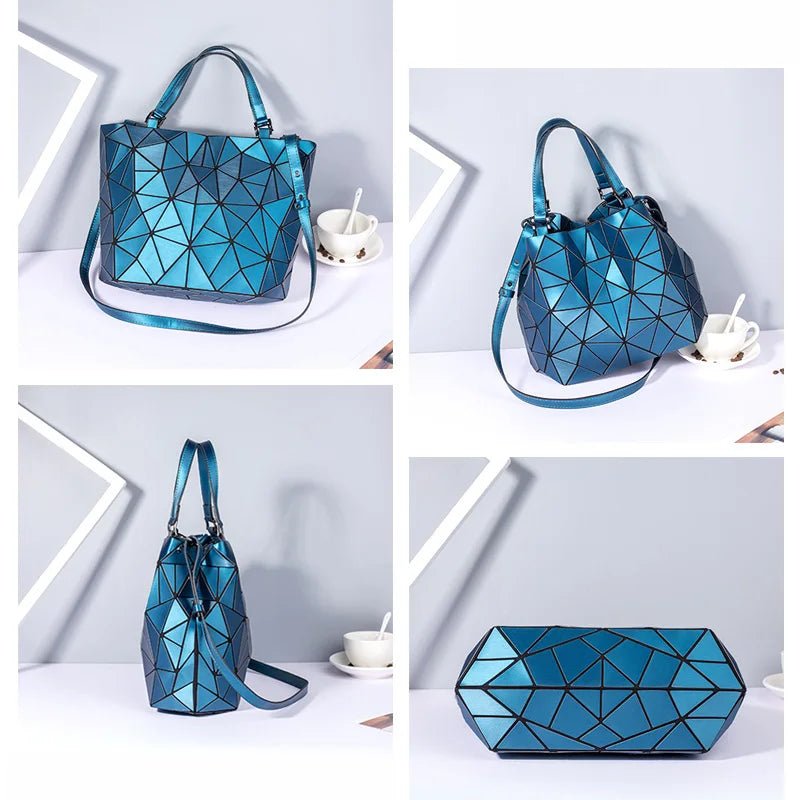 Geometric diamond handbag – view 7