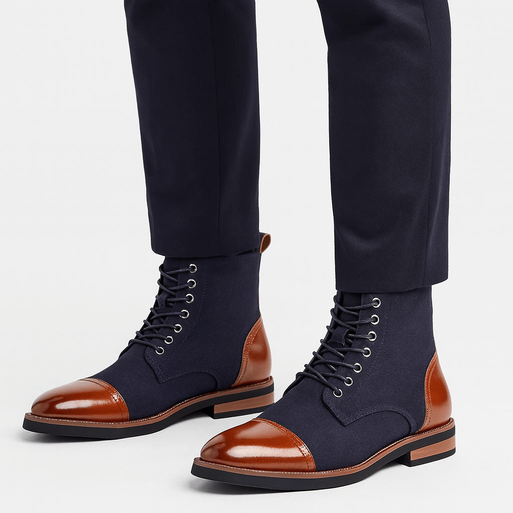 Men's Oxford leather boots – view 3
