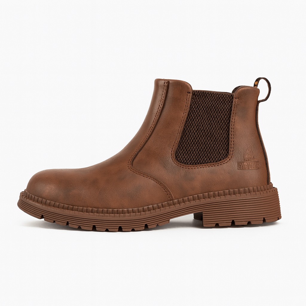 Men's slip-on leather Chelsea boots – view 2