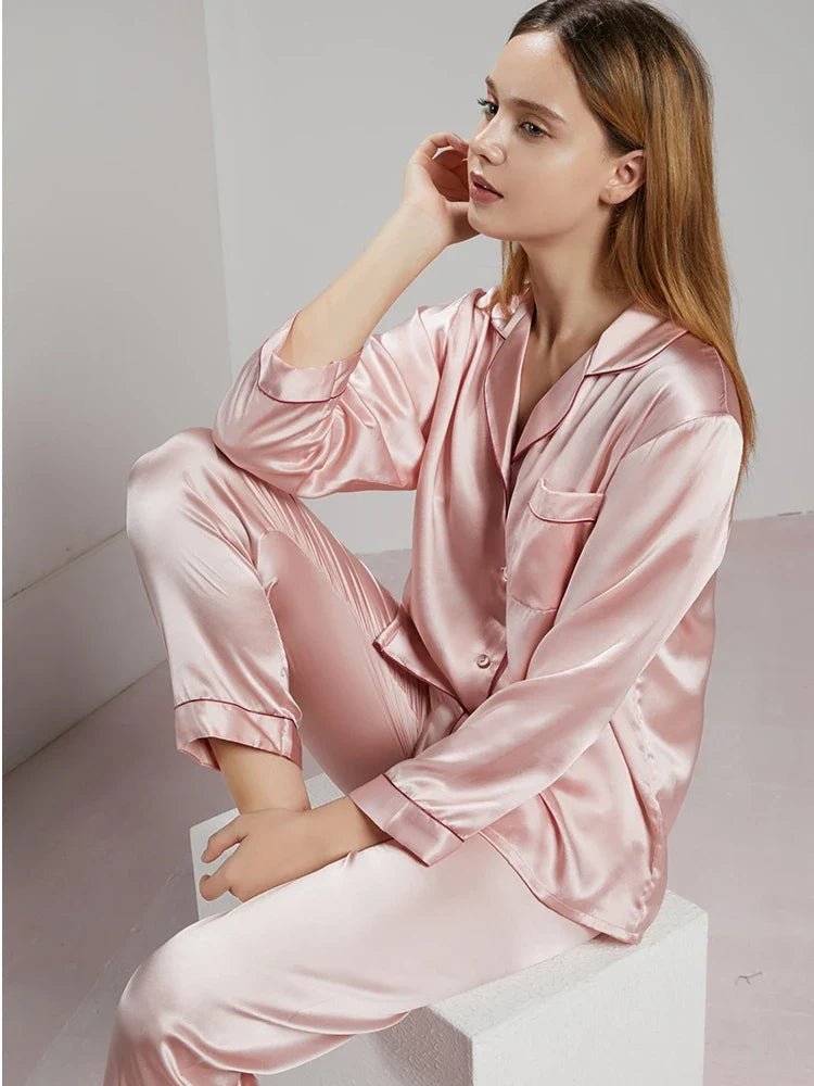 Vivienne women's pure silk pyjamas – view 2