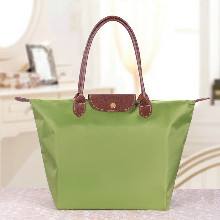 Women's Oxford shoulder bag in Light Green – view 7