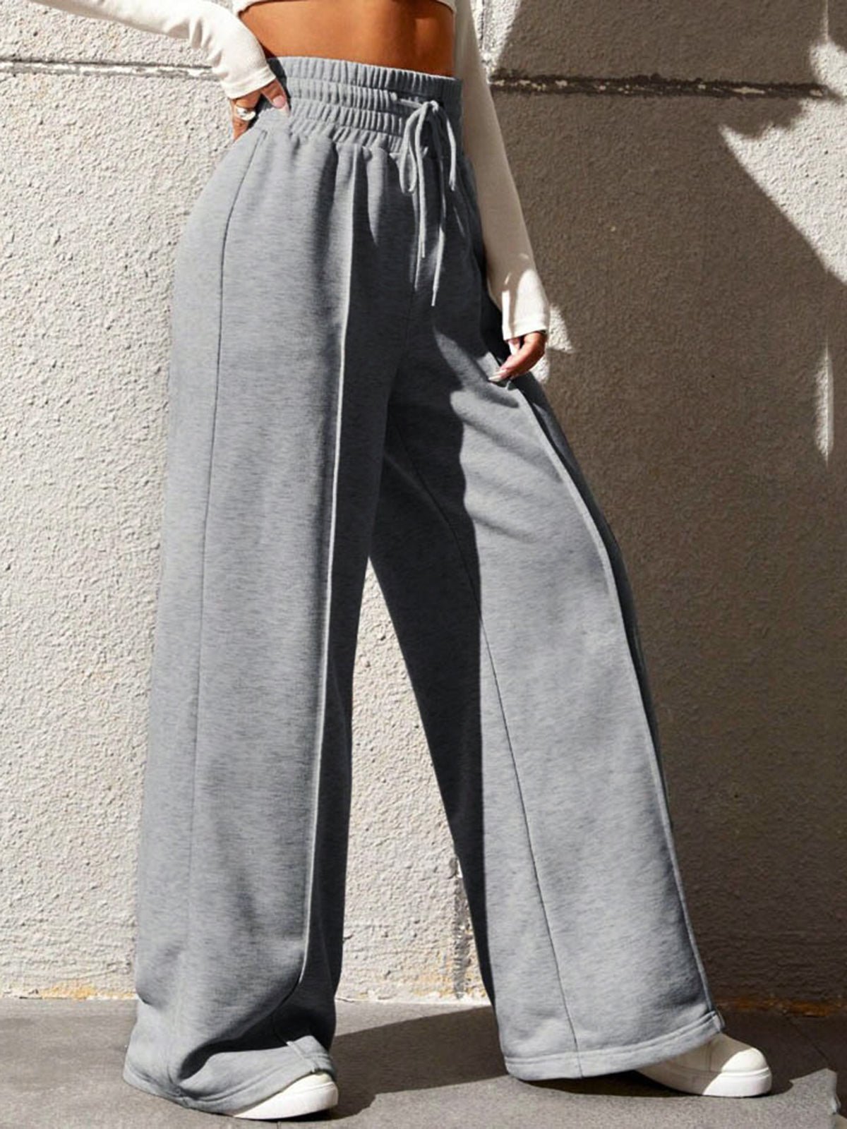 Women's wide-leg joggers – view 2