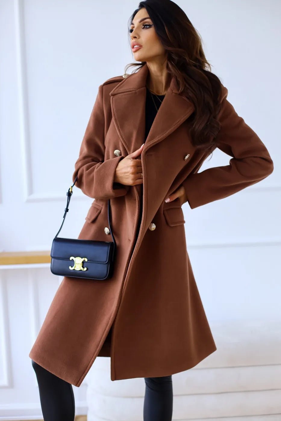 Women's winter trench coat – view 3