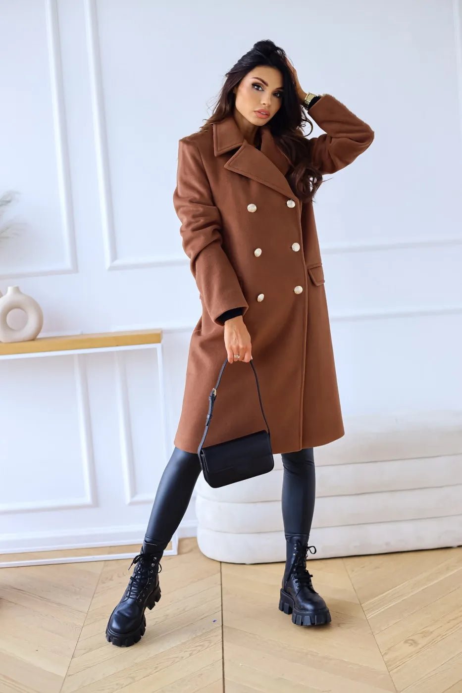 Women's winter trench coat – view 4