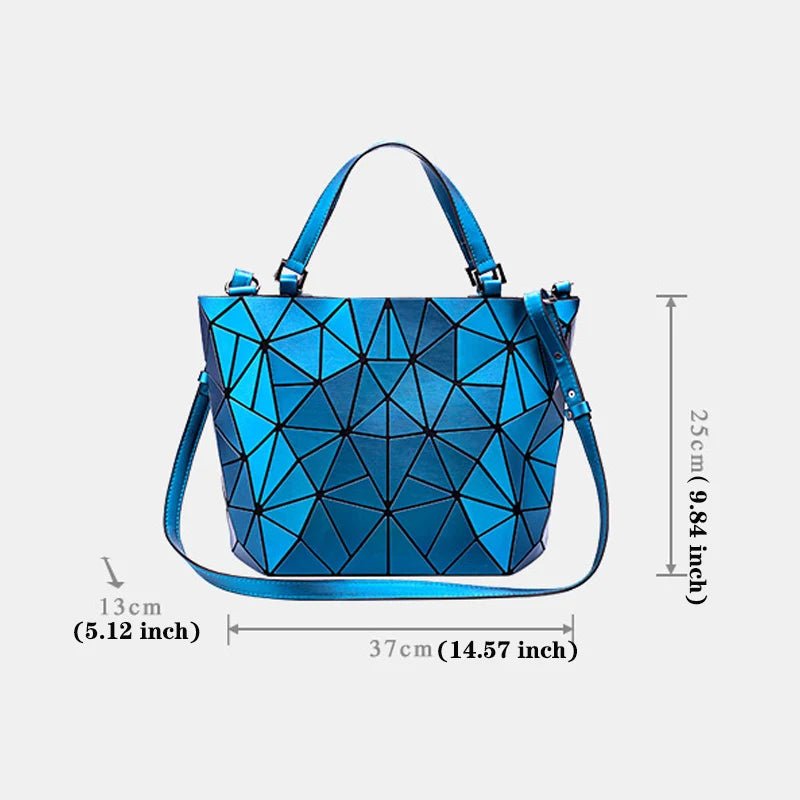 Geometrisk Diamond Håndtaske – Moderne, Praktisk og Stilfuld - My Store