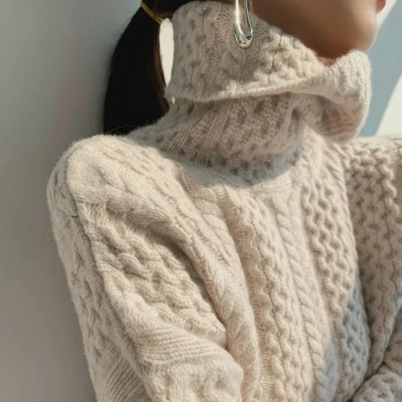 Men's cashmere roll-neck sweater – view 2