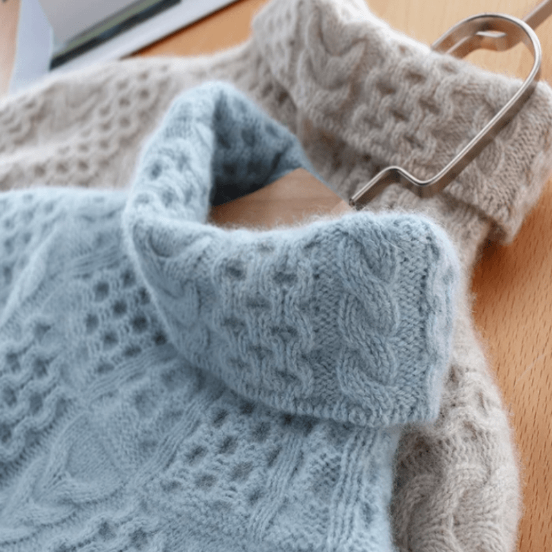 Men's cashmere roll-neck sweater – view 3
