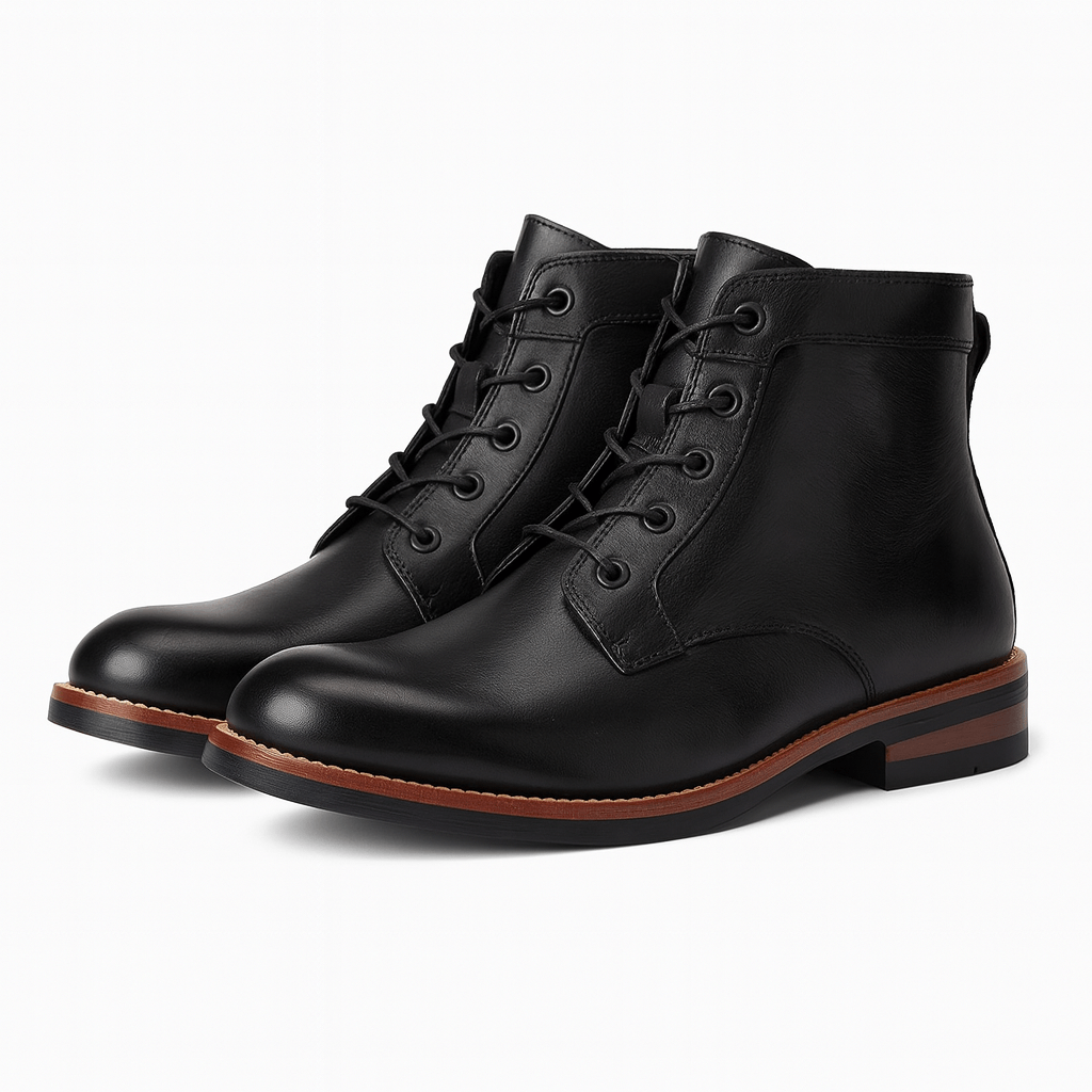 Men's chukka boots in Black – view 4