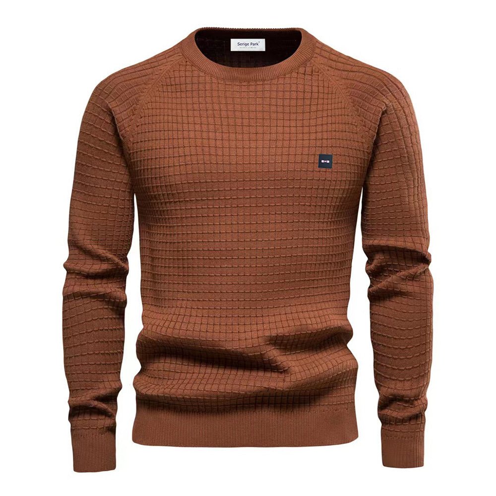 Men's modern knit sweater – view 5