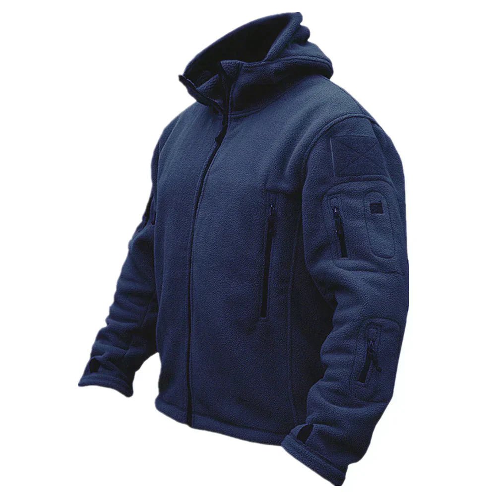 Men's tactical hoodie in Navy Blue – view 9
