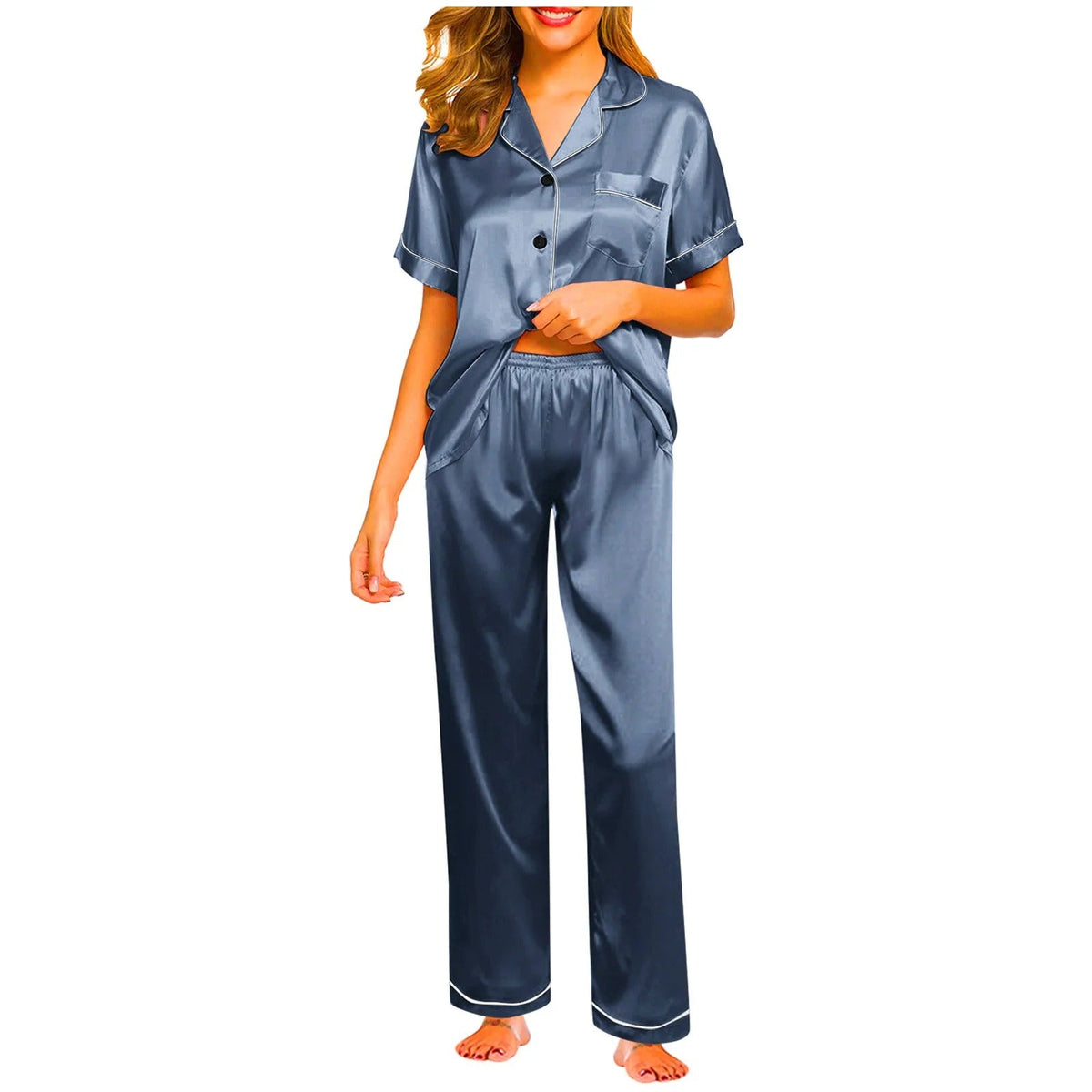 Seraphina women's satin silk pyjamas