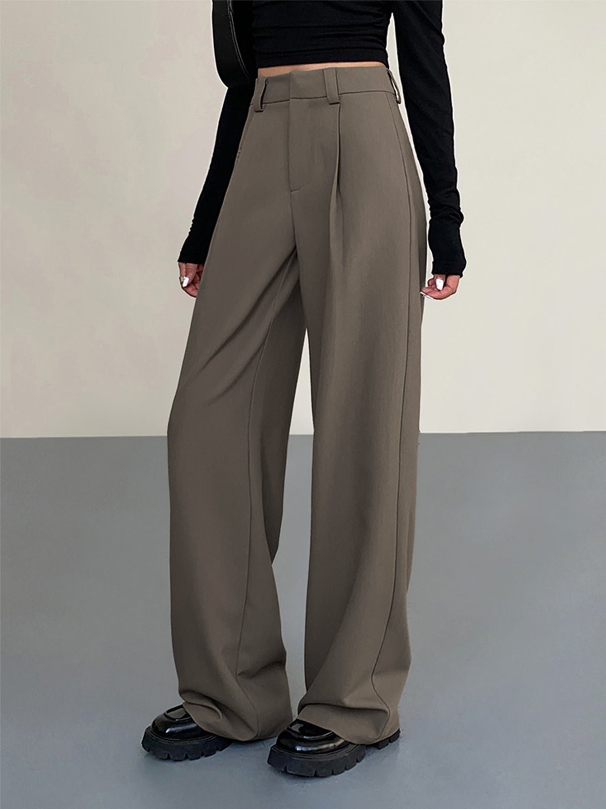 Women's pleated trousers – view 3
