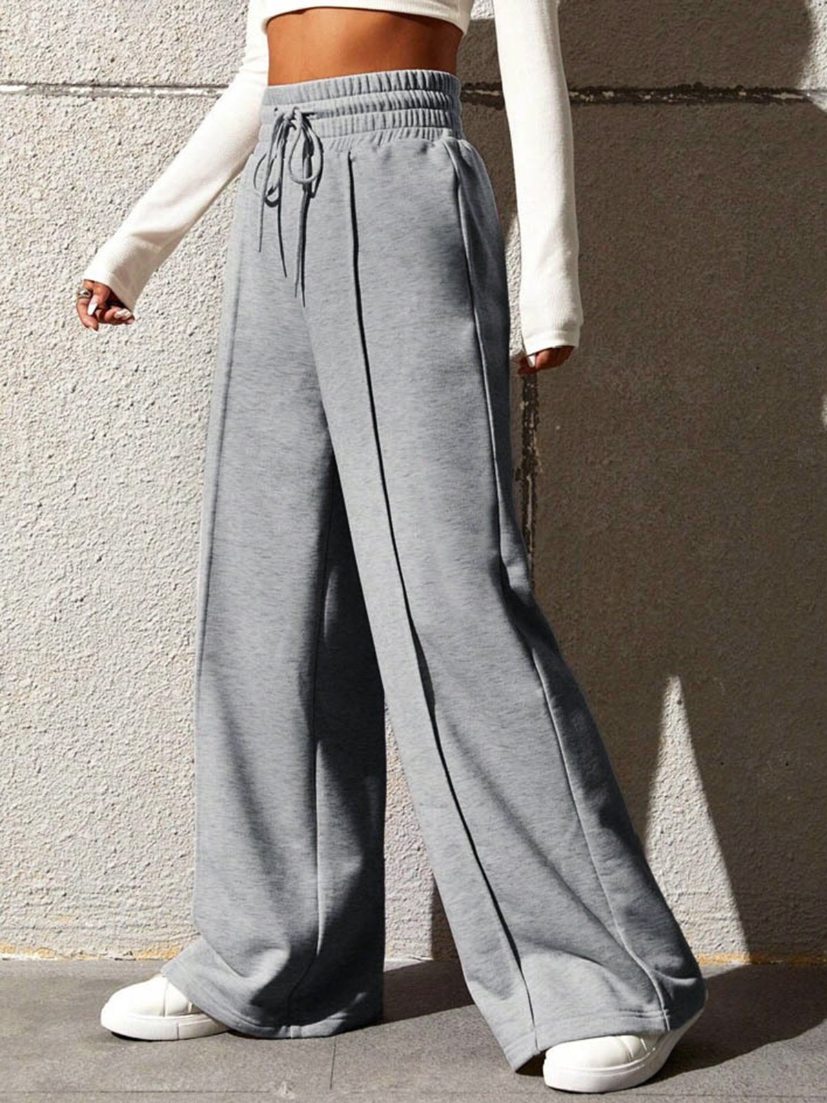 Women's wide-leg joggers – view 4