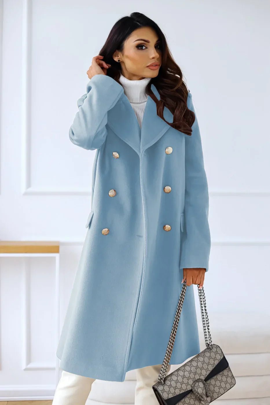 Women's winter trench coat – view 10